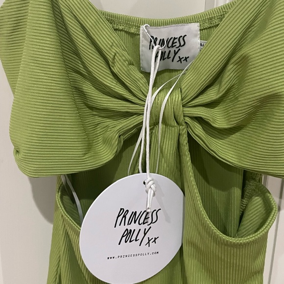 princess polly green cutout dress - Picture 3 of 5